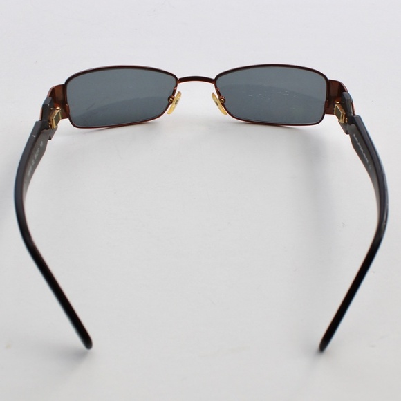 Thierry Mugler VTG Bronze Brown Metal Frame Prescription Sunglasses C2 51-17-130 main image 6